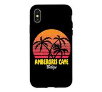Custodia per iPhone X/XS Ambergris Caye Belize Viaggiare