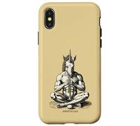 Custodia per iPhone X/XS Amduscias Il silenzio è assordante