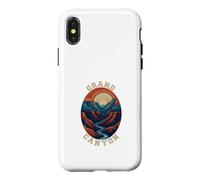 Custodia per iPhone X/XS America Grand Canyon Retro - Avventura nostalgica