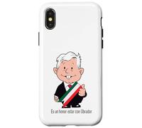 Custodia per iPhone X/XS Amlo El mandatario andrés Manuel López Obrador Tabasqueño