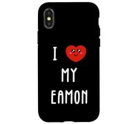 Custodia per iPhone X/XS Amo Eamon Nome Divertente