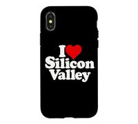 Custodia per iPhone X/XS AMO HEART SILICON VALLEY SV CALIFORNIA