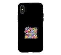 Custodia per iPhone X/XS Amo il mio lavoro per tutte le piccole ragioni