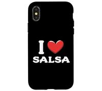 Custodia per iPhone X/XS Amo la salsa