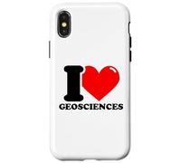 Custodia per iPhone X/XS Amo le Geoscienze