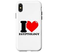 Custodia per iPhone X/XS Amo l'egittologia