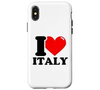 Custodia per iPhone X/XS Amo l'Italia