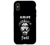 Custodia per iPhone X/XS Amor Fati - Marco Aurelio - vintage