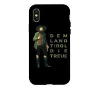 Custodia per iPhone X/XS Andreas Hofer Dem Land Tirolo la fedeltà