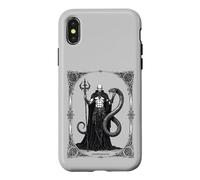 Custodia per iPhone X/XS Andromalius Guardiano gotico senza legami