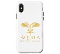 Custodia per iPhone X/XS Antica citazione romana Aquila - L'aquila non cattura le mosche