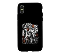 Custodia per iPhone X/XS Antico Il Giapponese Montagna Voto Samurai Monaco Guerriero