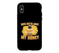 Custodia per iPhone X/XS Apicoltore Divertente Apicoltura Amante Bees Betta Have My Honey