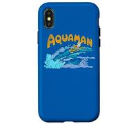Custodia per iPhone X/XS Aquaman Aqua Swim