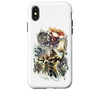 Custodia per iPhone X/XS Aquaman Movie King Of Atlantis