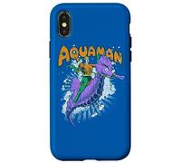 Custodia per iPhone X/XS Aquaman Ride Free