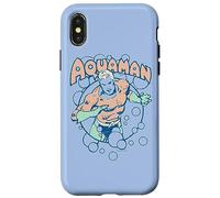 Custodia per iPhone X/XS Aquaman Swimming Bubbles