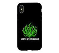 Custodia per iPhone X/XS Aquarist Marine Biologist Algae Is My Love Language