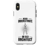Custodia per iPhone X/XS Architetto Nonno Architetto Pianificatore Professione