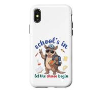 Custodia per iPhone X/XS Armadillo Back School Vibes Scuole In Let The Chaos Begin