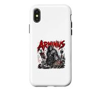 Custodia per iPhone X/XS Arminius Eroe germanico Battaglia nella foresta di Teutoburgo