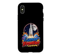 Custodia per iPhone X/XS Artemis III Lunar Frontier Space Rocket Moon Mission