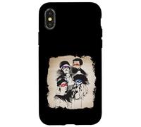Custodia per iPhone X/XS Artista - Italian Rennaissance Art Ninjas Funny