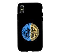 Custodia per iPhone X/XS Athena e Poseidone Mitico Contest Protettore Di Atene