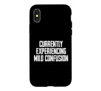 Custodia per iPhone X/XS Attualmente sto vivendo una lieve confusione