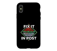 Custodia per iPhone X/XS Audio Engineer Fix It In Post Sound Mixer