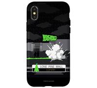 Custodia per iPhone X/XS Back to the Future Lone Pine Mall Retro