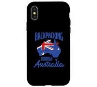 Custodia per iPhone X/XS Backpacking attraverso l'Australia Sydney