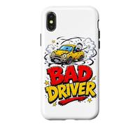 Custodia per iPhone X/XS Bad Driver Spericolato Divertente