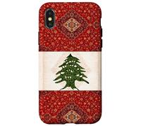 Custodia per iPhone X/XS Bandiera del Libano, Beirut, cedro, libanese, Heritage Design