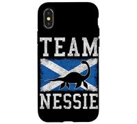 Custodia per iPhone X/XS Bandiera della squadra Nessie Loch Ness, mostro della Scozia