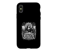 Custodia per iPhone X/XS Baruch De Spinoza Dio In Tutte Le Cose Pensatore