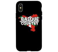 Custodia per iPhone X/XS Basque Country Euskadi Euskal Herria Basque Flag País Vasco