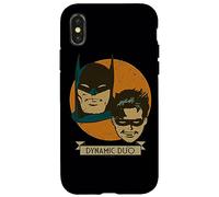 Custodia per iPhone X/XS Batman and Robin Dynamic Duo