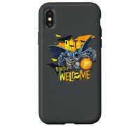 Custodia per iPhone X/XS Batman Bats Welcome