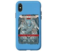 Custodia per iPhone X/XS Batman Coldest Man