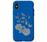 Custodia per iPhone X/XS Batman Crime Kit