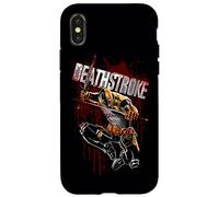 Custodia per iPhone X/XS Batman Deathstroke Blood Splattered