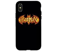 Custodia per iPhone X/XS Batman Fiery Shield