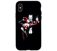 Custodia per iPhone X/XS Batman Harley and Joker