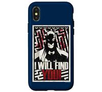 Custodia per iPhone X/XS Batman I Will Find You