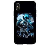 Custodia per iPhone X/XS Batman Moonlight Bat