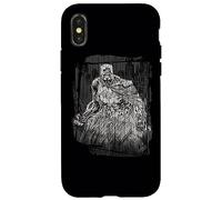 Custodia per iPhone X/XS Batman Pencilled Rain