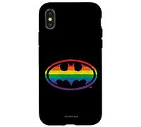 Custodia per iPhone X/XS Batman Pride Rainbow Logo