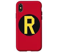 Custodia per iPhone X/XS Batman Robin Left Chest Logo