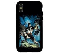 Custodia per iPhone X/XS Batman Stormy Dark Knight